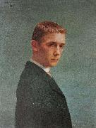 Felix Vallotton Self portrait, oil